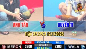 Trận 32 Giải CPC3 12/1/2025 - Anh Tấn Vs Duyên Ti