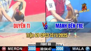 Trận 69 CPC3 12/1/2025 - Anh Mạnh Bến Tre Lụm Xổ Anh Duyên Ti