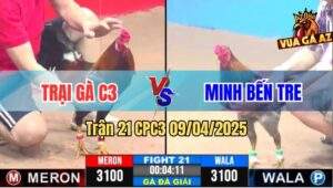 Trận 21 CPC3 9/4/2025 - Trại Gà C3 Được 6 Điểm Sau 2 Vòng Đấu