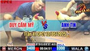 Trận 41 CPC1 13/5/2025 - Anh Duy Cẩm Mỹ Với Anh Tin