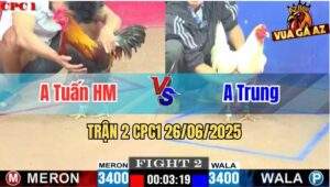 Trận 2 CPC1 26/06/2025 - Gà Tuấn Hóc Môn Nạp Siết Đúng 3 Chân