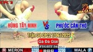 Trận 34 CPC2 1/6/2025 - Anh Hùng Tây Ninh Và Anh Phước Cần Thơ