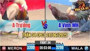 Trận 34 CPC3 24/06/2025 - Anh Trường Vs Anh Vinh Mộc Hoá