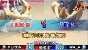 Trận 35 CPC1 26/06/2025 - Anh Quẹo Đè Bạc Ăn 7 Bị Anh Khoa Lụm