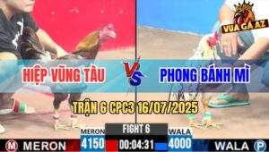 Trận 6 CPC3 16/7/2025 - Anh Phong Bánh Mì Đi 2 Con Gãy Nguyên Cặp