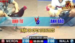 Trận 30 CPC1 1/7/2025 - Anh Tư Vs Anh Bảo