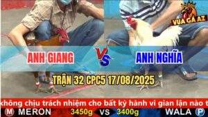 Trận 32 CPC5 Ngày 17/8/2025