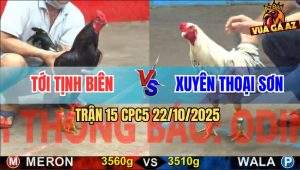 Trận 15 CPC5 22/10/2025 - Anh Tới Tịnh Biên Và Anh Xuyên Thoại Sơn