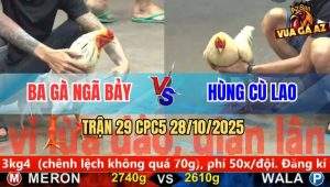 Trận 29 CPC5 28/10/2025 - Anh Ba Gà Ngã Bảy Và Anh Hùng Cù Lao