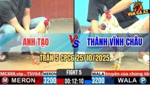 Trận 5 CPC6 25/10/2025 - Bướm Đỏ Đi Bạc Ăn Chân Gãy Dò Mạc Luôn