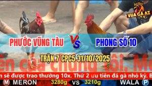 Trận 7 CPC5 31/10/2025 - Anh Phước Vũng Tàu Và Anh Phong Số 10