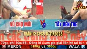 Trận 12 CPC5 8/11/2025 - Anh Vũ Chợ Mới Và Anh Tây Bến Tre