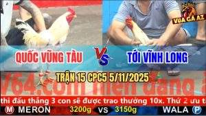 Trận 15 CPC5 5/11/2025 - Anh Quốc Vũng Tàu Và Anh Tới Vĩnh Long