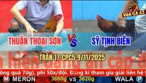 Trận 17 CPC5 9/11/2025 - Anh Thuận Thoại Sơn Và Anh Sỹ Tịnh Biên