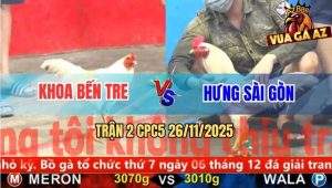 Trận 2 CPC5 26/11/2025 - Bướm Anh Khoa Đá Lớp Một Úa Ra Máu Lỏng