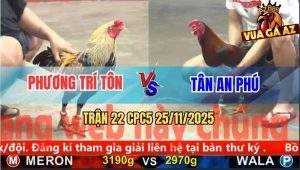 Trận 22 CPC5 25/11/2025 - Chuối Đá 10 Chân Không Bằn Điều Đá 1 Chân
