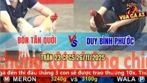 Trận 23 CPC5 26/11/2025 - Bướm Anh Bốn Siết 1 Tăng Điều Té Hết Cứu