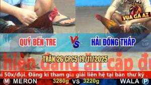Trận 26 CPC5 19/11/2025 - Điều Xanh Gồng Tải Cựa Quá Tốt