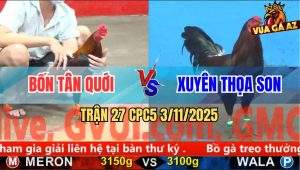 Trận 27 CPC5 3/11/2025 - Anh Bốn Tân Quới Và Anh Xuyên Thoại Sơn