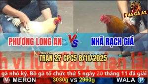 Trận 27 CPC5 8/11/2025 - Anh Phương Long An Và Anh Nhã Rạch Giá