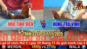 Trận 33 CPC5 7/11/2025 - Anh Mía Tịnh Biên Và Anh Hùng Trà Vinh
