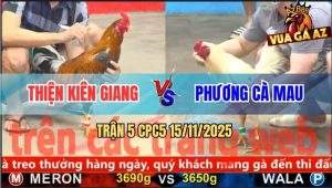Trận 5 CPC5 15/11/2025 - Anh Thiện Kiên Giang Và Anh Phương Cà Mau