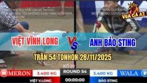 Trận 54 TonHon 28/11/2025 - Bướm Hiệu Bảo Sting Dập Như Cái Máy