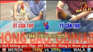 Trận 8 CPC5 19/11/2025 - Bướm Anh Út Đâm Điều Chạy Đến Quên Đường Về