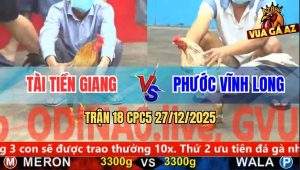Trận 18 CPC5 27/12/2025 - Vô Kinh Bướm Đỏ Vả Bướm Xanh Lộn 3 Vòng