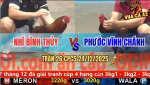 Trận 26 CPC5 24/12/2025 - Xanh Nhỏ Cáp Lao Buông Ra Đỏ Đâm Thấy Ông Bà