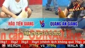 Trận 29 CPC5 13/12/2025 - Gà Úa Anh Hòa Tự Hủy, Khét Bồi Thêm Phun Sơn