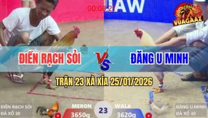 Trận 23 Xà Xía 25/1/2026 - Bướm Anh Đăng Đá Điều Ói Không Còn Giọt Máu