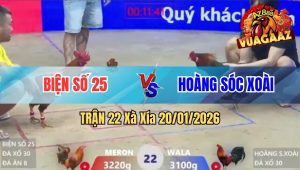 Trận 22 Xà Xía 20/01/2026