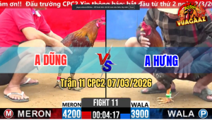 Trận 11 CPC 2 7/3/2026 - Xanh Đá Đỏ Muốn Hư Đỏ Vô Tan Đá Lại Xanh Xỉu