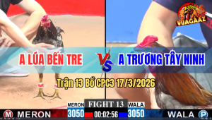 Trận 13 Bồ CPC3 17/3/2026 - Đỏ Ra Chân Đẳng Cấp Xanh Nằm Liệt Dưới Chân