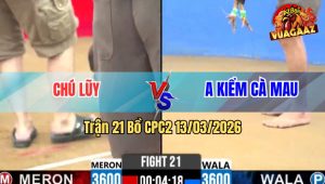 Trận 21 Bồ CPC2 13/3/2026 - Đỏ Tán Cây Nặng Xanh Lọt Ói Bỏ Chạy Bay Luôn 1 Tỏi