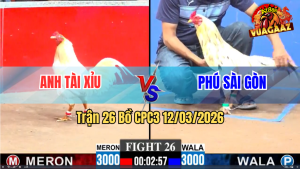 Trận 26 Bồ CPC3 12/3/2026 - Bướm Giao Chân Úa Nằm Tại Chỗ Chỉ 2 Đá