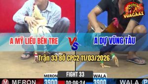 Trận 33 Bồ CPC2 11/3/2026 - Điều Chân Xanh Đá Cây Cần Bướm Té Rinh Ra