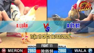 Trận 11 CPC2 16/03/2026 - Bướm Canh Chặn Đâm Cú Cây Xỉu Hư Hình