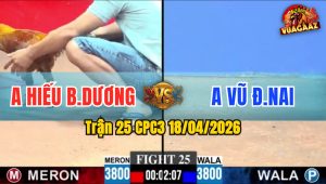 Trận 25 CPC3 18/04/2026 - Xanh Nuốc Ói  Cứu Chủ Quá Hay
